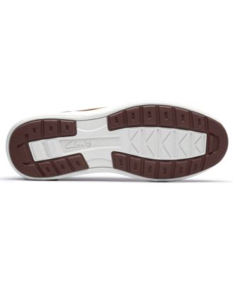 Mocassim Clarks Craftwell Step - Couro Marrom Claro Masculino