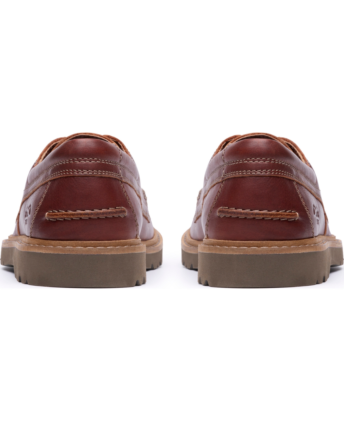 Clarks Men's Weltridge Moc Toe Casual Lace Up Shoe In Brown