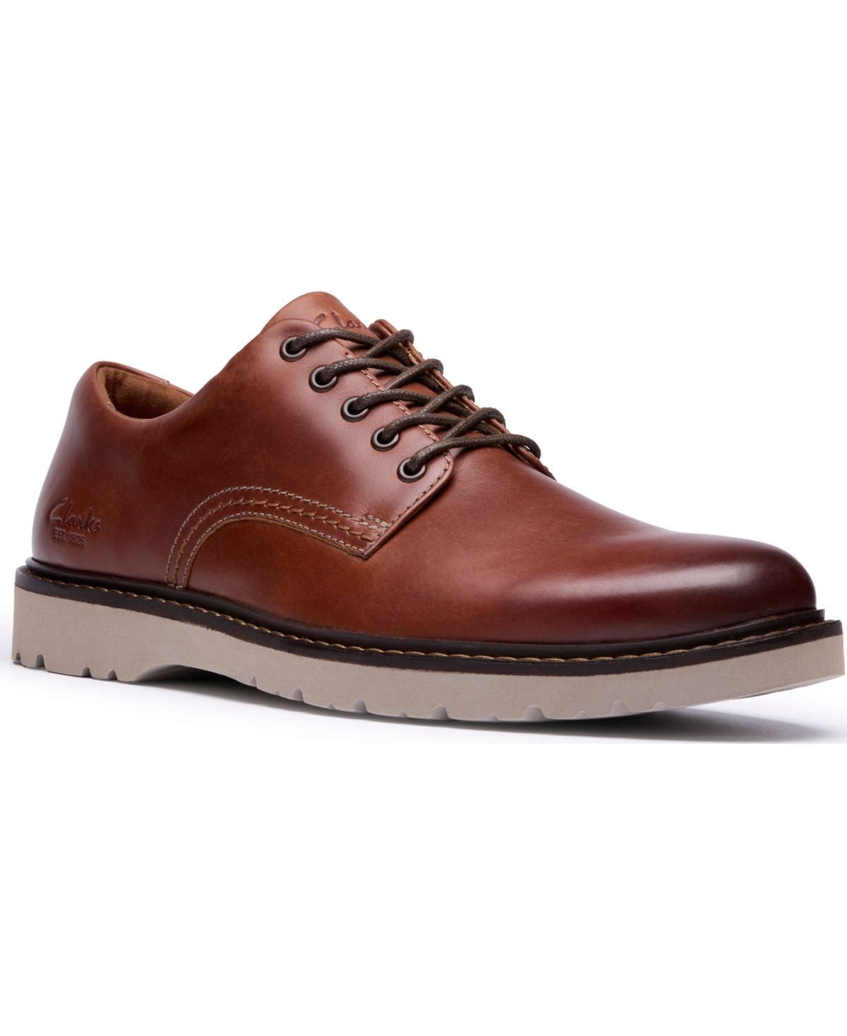 Men's Weltridge Low Dress Casual Derby Shoe - Dark tan suede