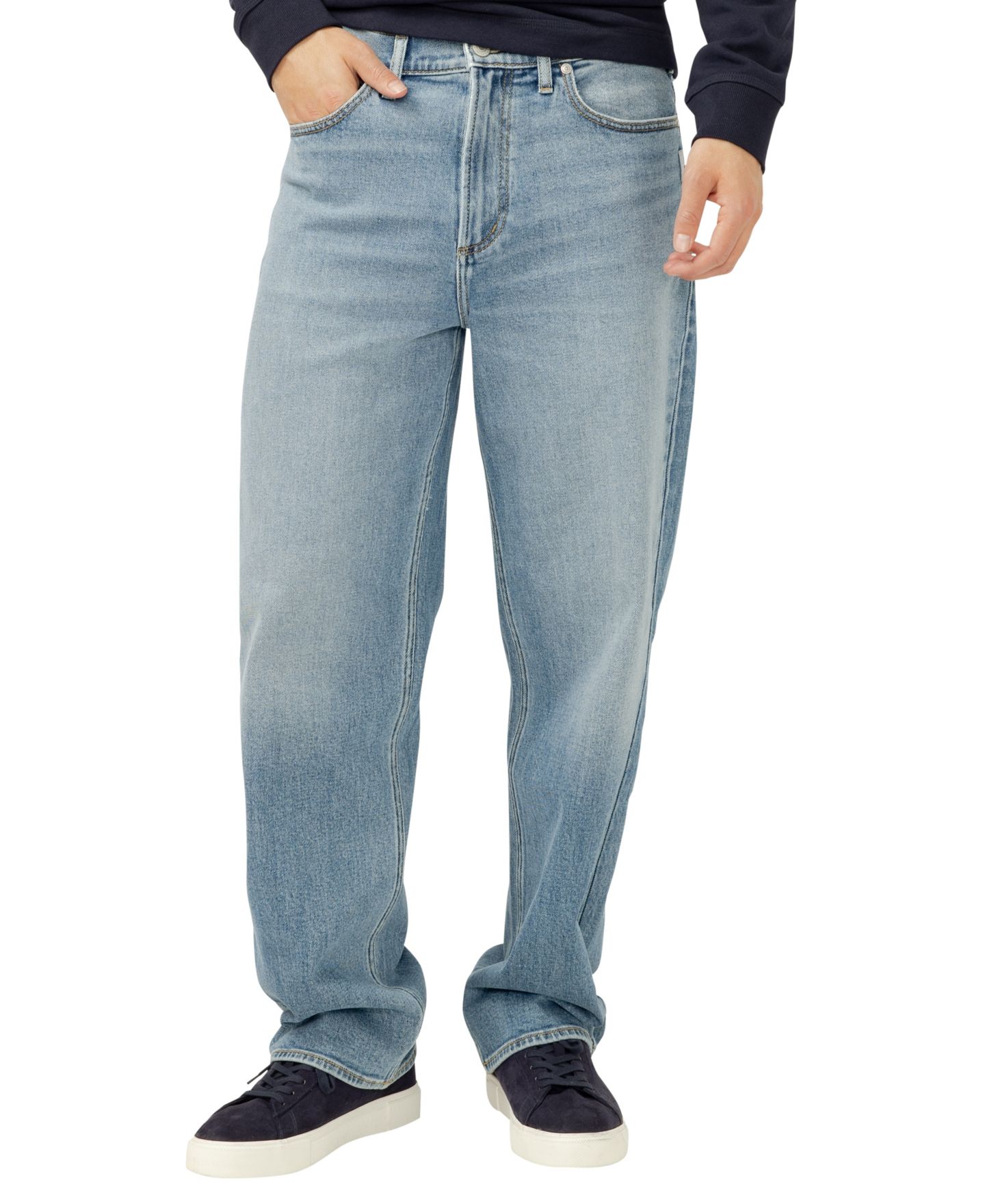 Мужские джинсы Silver Jeans Co. Big Guy Baggy, цвет: Augustus — фото 1