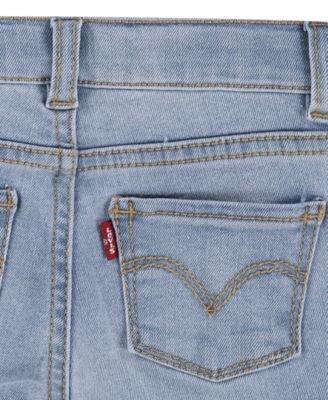 Little Girls 2-Piece Western Top and Star Jeans Set