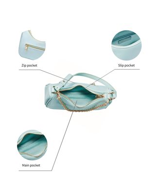 Chain Small Shoulder Bag Top Zip Victoria Hyde Nymans Garden