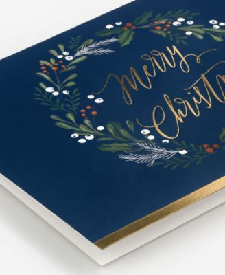 Christmas Wreath Holiday Boxed Cards