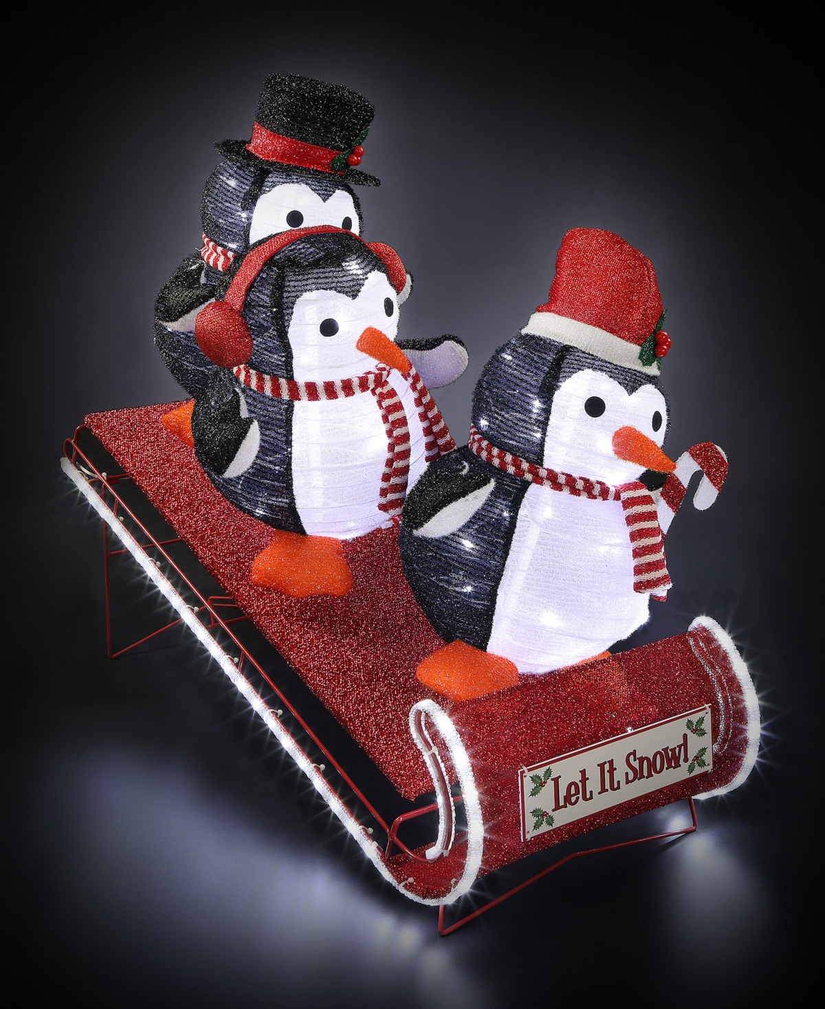 Mr. Christmas Outdoor Animation Sledding Buddies
