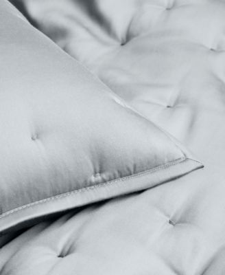 Lyocell Quilted 2-Pc. Sham Set, Euro