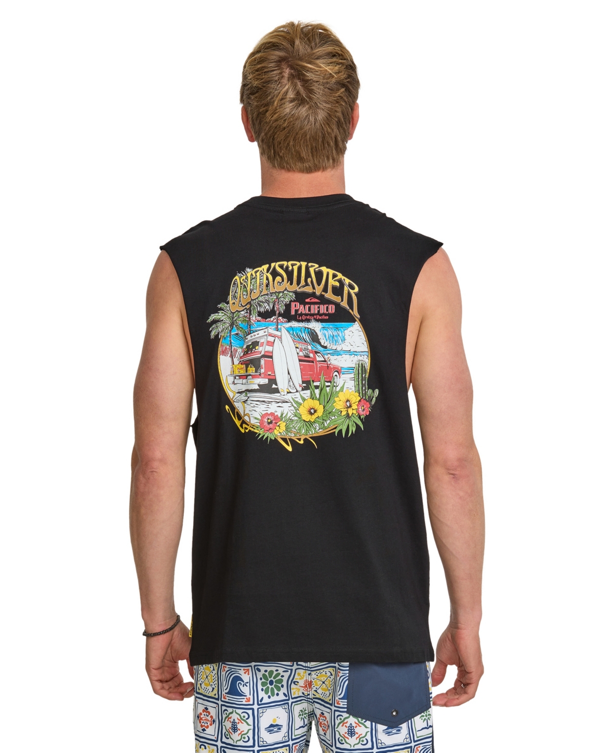 Men's Search For Beauty Muscle Pco Tank Top - Black