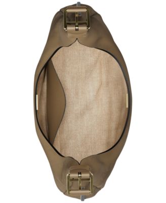 Michael Kors Women's Nolita Large Nubuck Hobo Shoulder Bag