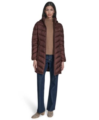 Women's Packable Hooded Puffer Coat, Created for Macy's