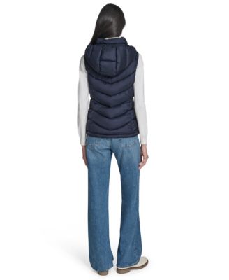 Women's Packable Hooded Puffer Vest