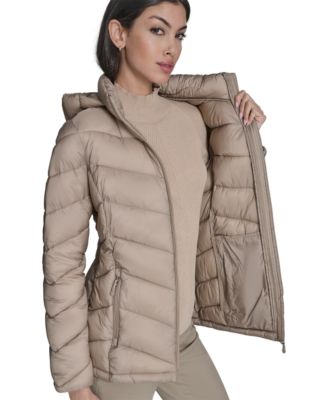 Women's Packable Hooded Puffer Coat, Created for Macy's