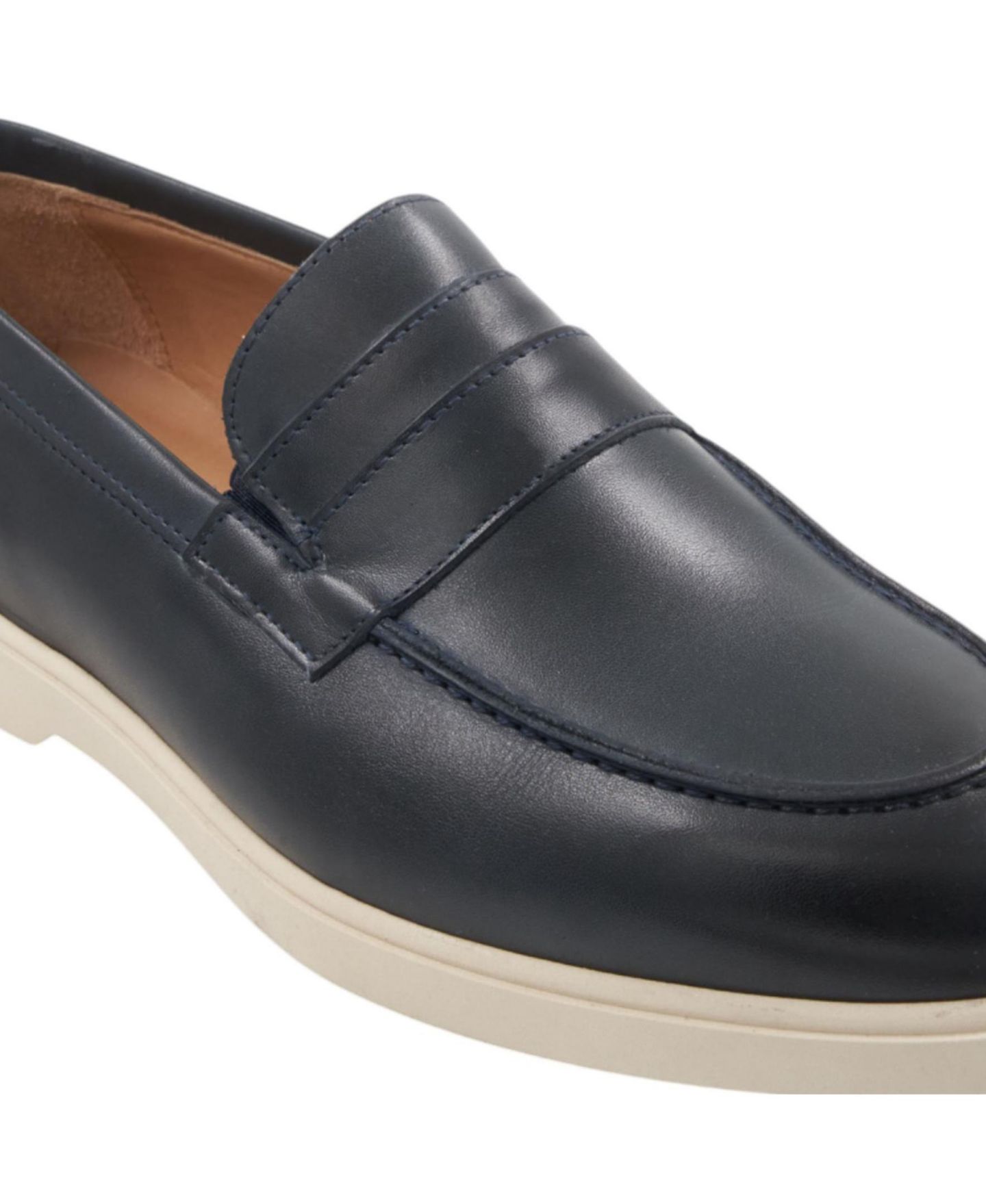 Мужские туфли M Line By Bruno Magli Ezra Casual Dress Loafers — фото 4