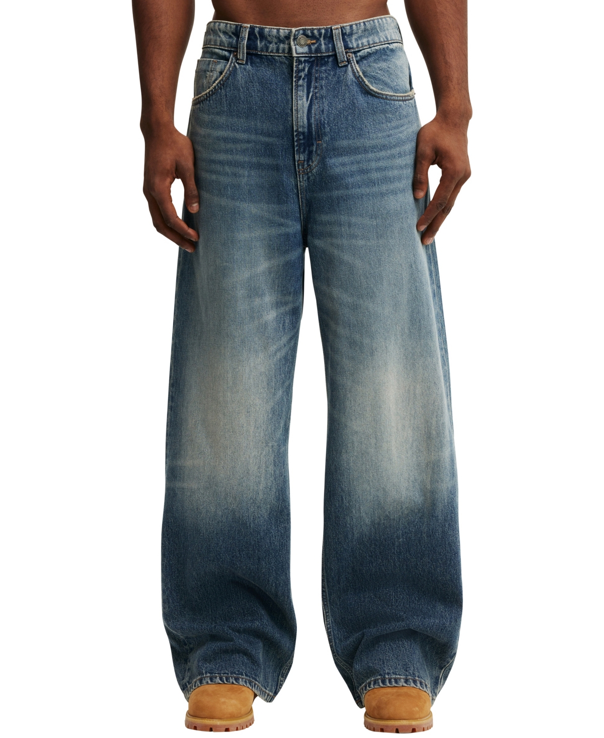 Men's Super Baggy Jeans - Blue