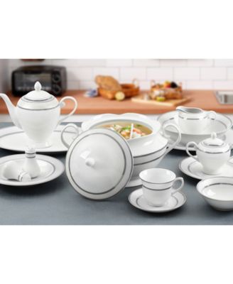 Sirena Porcelain Tureen with Lid