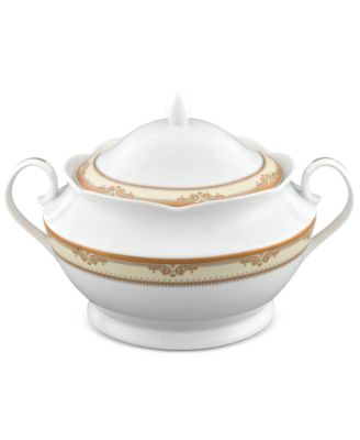 Lorren Home Trends - Isabella Porcelain Tureen with Lid