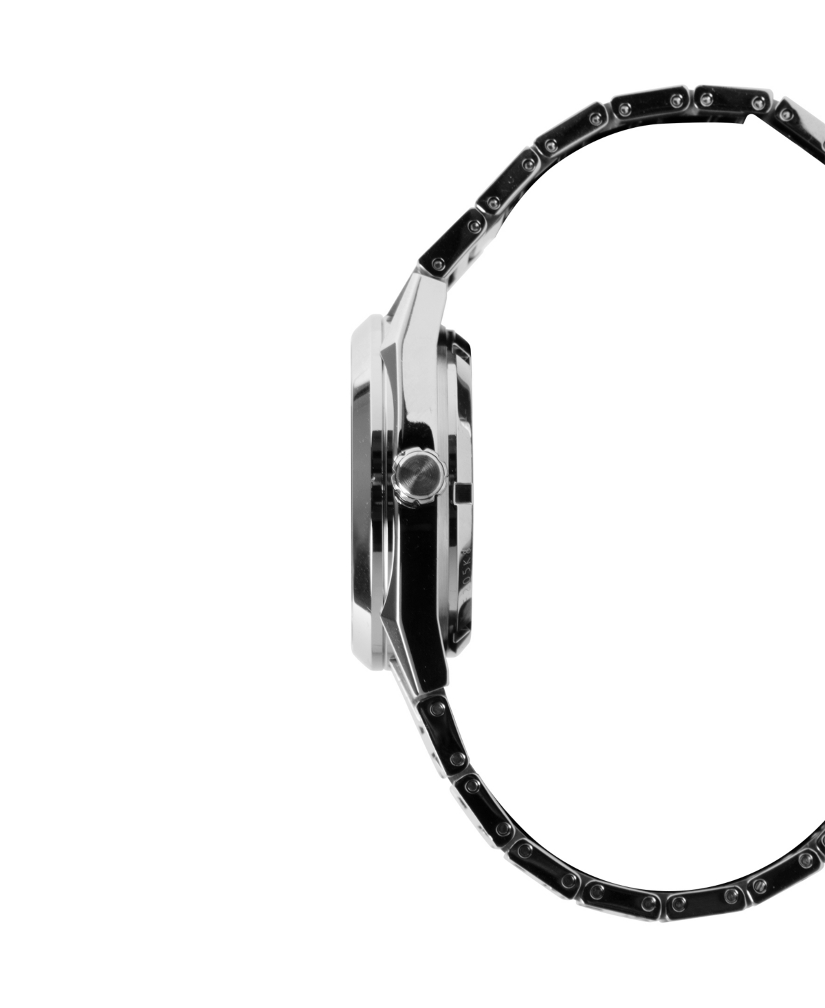 G-shock Men's Edifice Silver-tone Stainless Steel Watch, 43.5mm In Silver