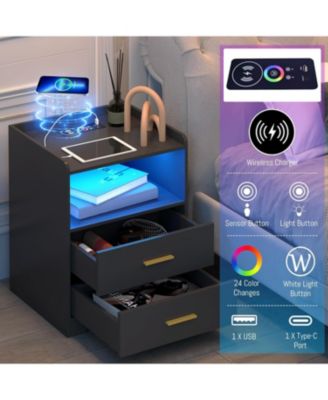 Vanity Makeup Desk with Mirror and Lights