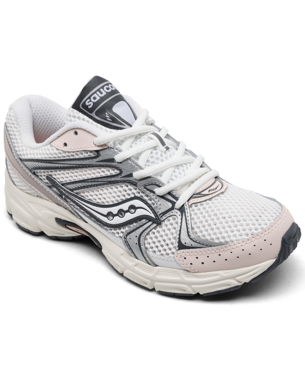 Women's Ride Millennium Casual Sneakers from Finish Line - White, Peony