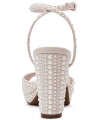 Women's Vanna-P Embellished Block Heel Dress Sandals