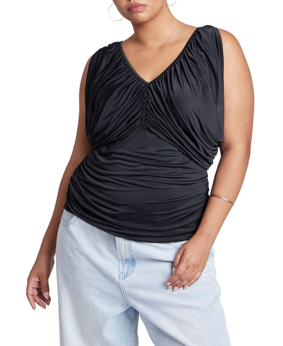 Women's Fringe Sequin Off The Shoulder Top - Festival fuschia