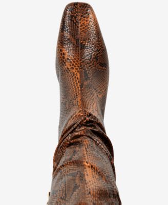 Women's Fallon Knee High Slouch Dress Boots - Extended Sizes Available