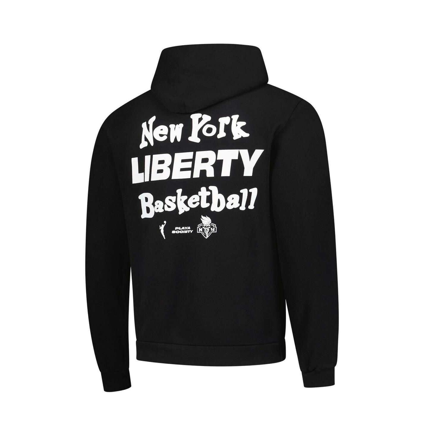 Худи Playa Society Black New York Liberty Team Pullover — фото 2