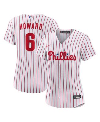 Nike - Women's&nbsp;Ryan Howard White Philadelphia Phillies Replica Jersey