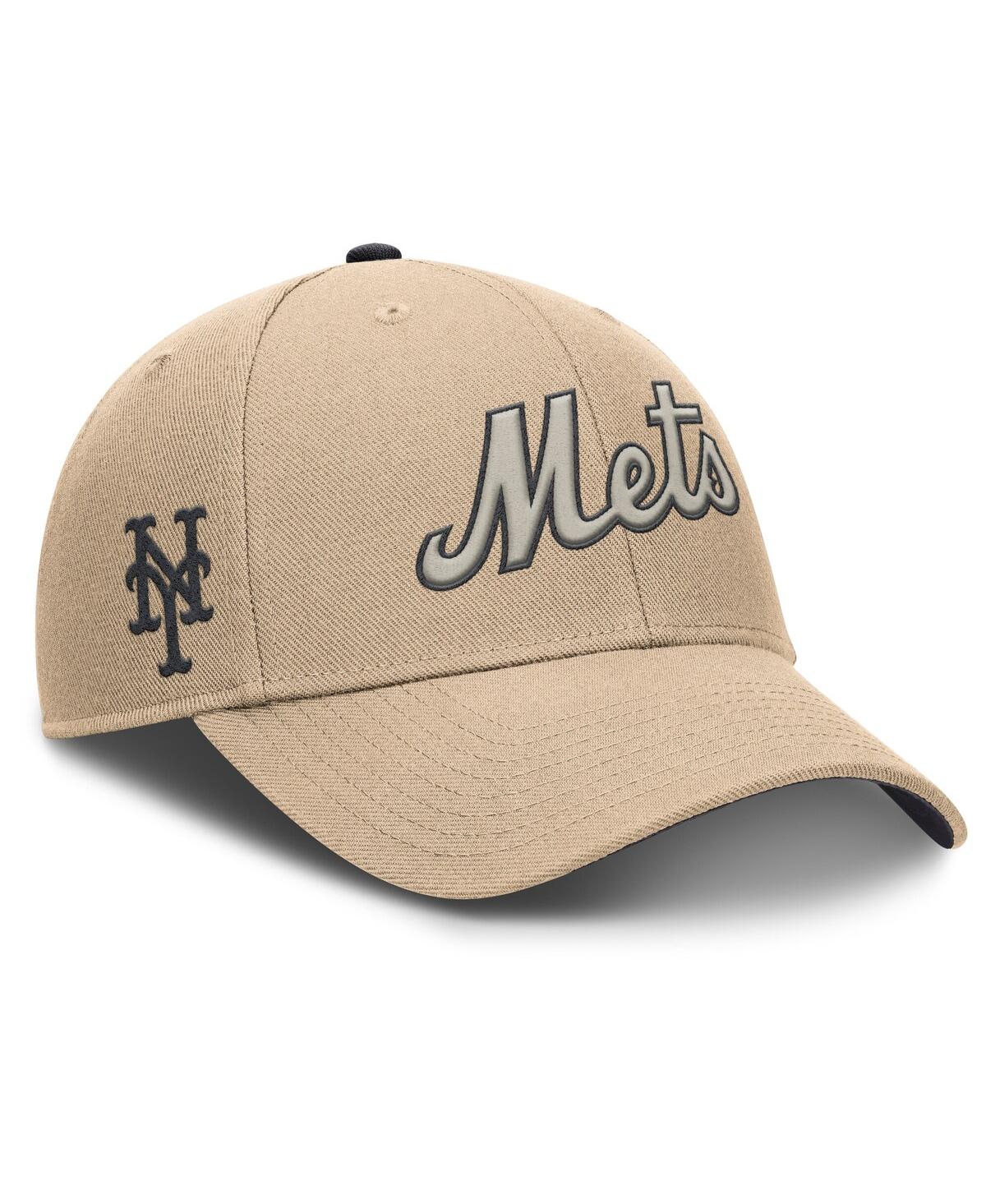 Men's Khaki New York Mets Rise Adjustable Hat - Khaki