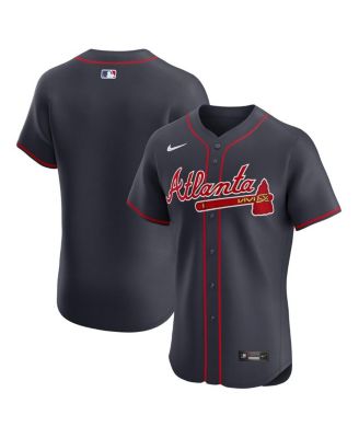 Nike - Men's Navy Atlanta Braves Alternate Elite Jersey