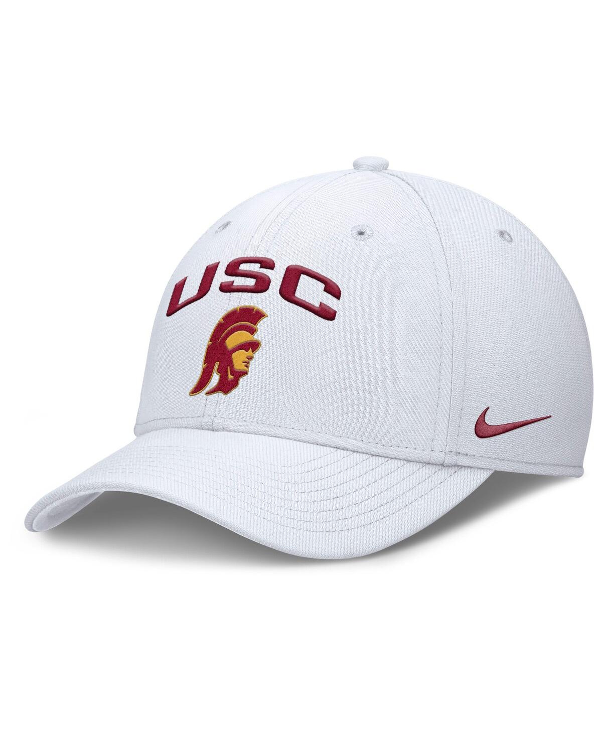 Men's White Usc Trojans 2025 On-Field Rise Performance Flex Hat - White