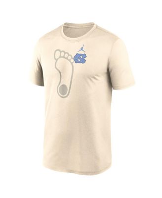 Men's Natural North Carolina Tar Heels Campus Shadow Legend Performance T-Shirt