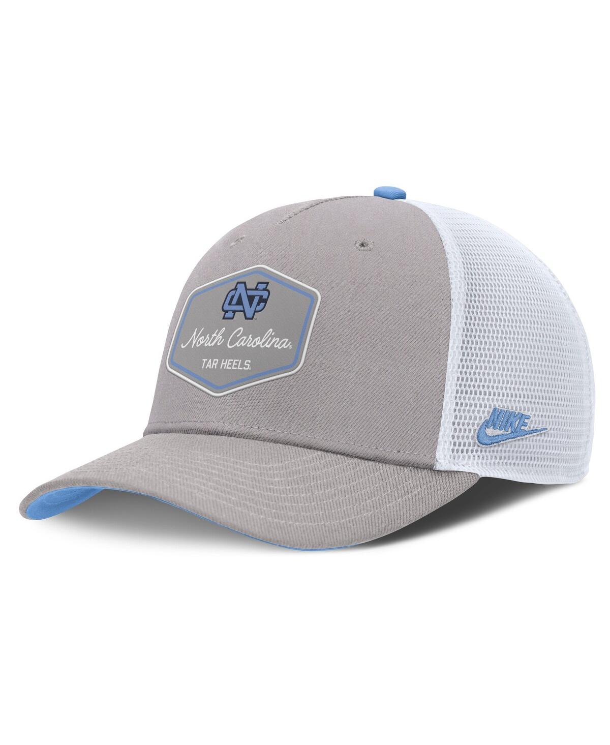 Men's Gray North Carolina Tar Heels Rise Legacy Adjustable Trucker Hat - Gray