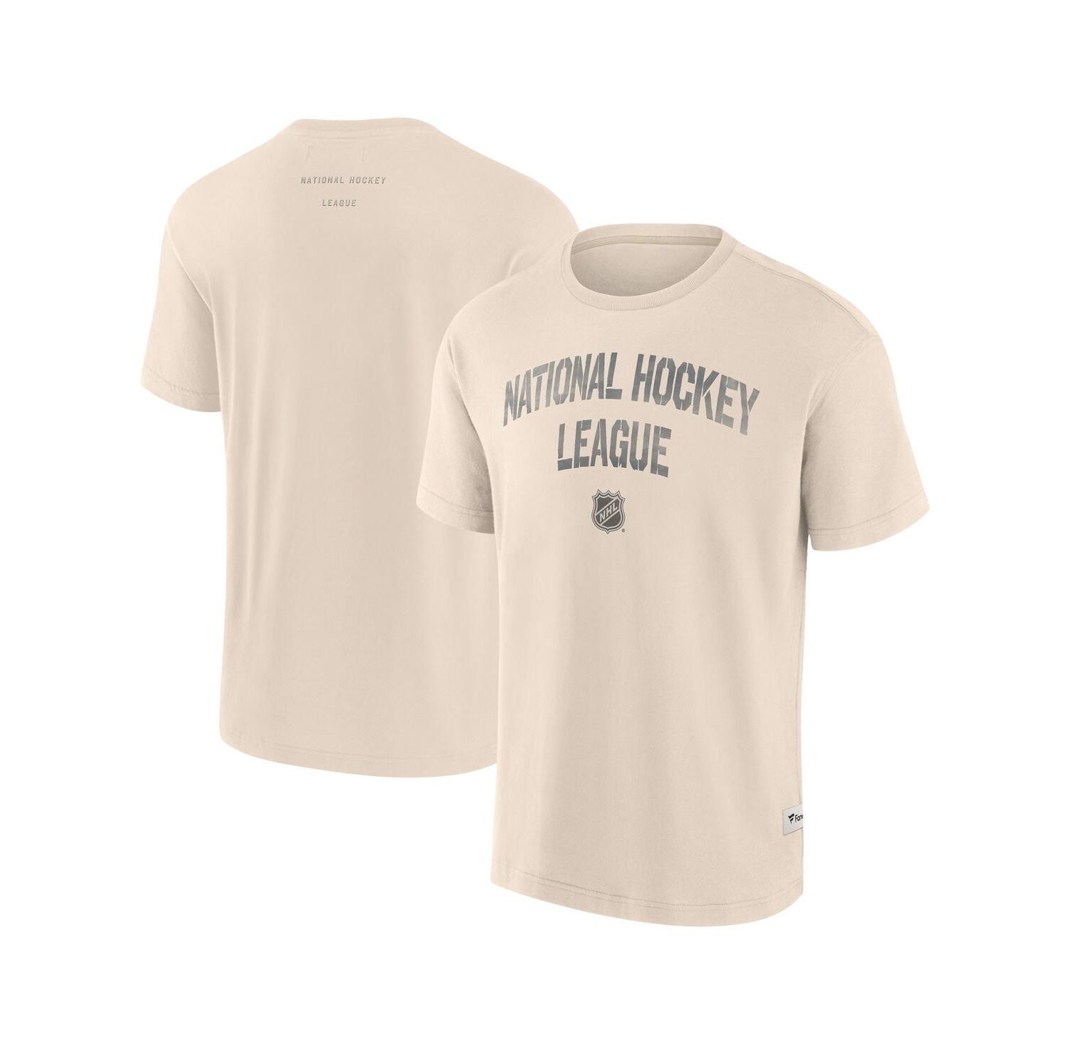 Men's Cream NHL Elements Weathered Tonal Future Ground T-Shirt