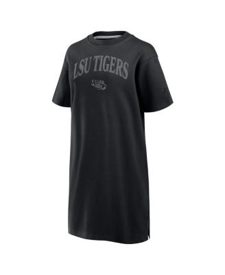 Women's Black LSU Tigers Elements Go Tri-Blend T-Shirt Dress