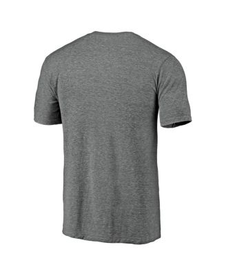 Men's Heather Gray Ole Miss Rebels Arched City Tri-Blend T-Shirt