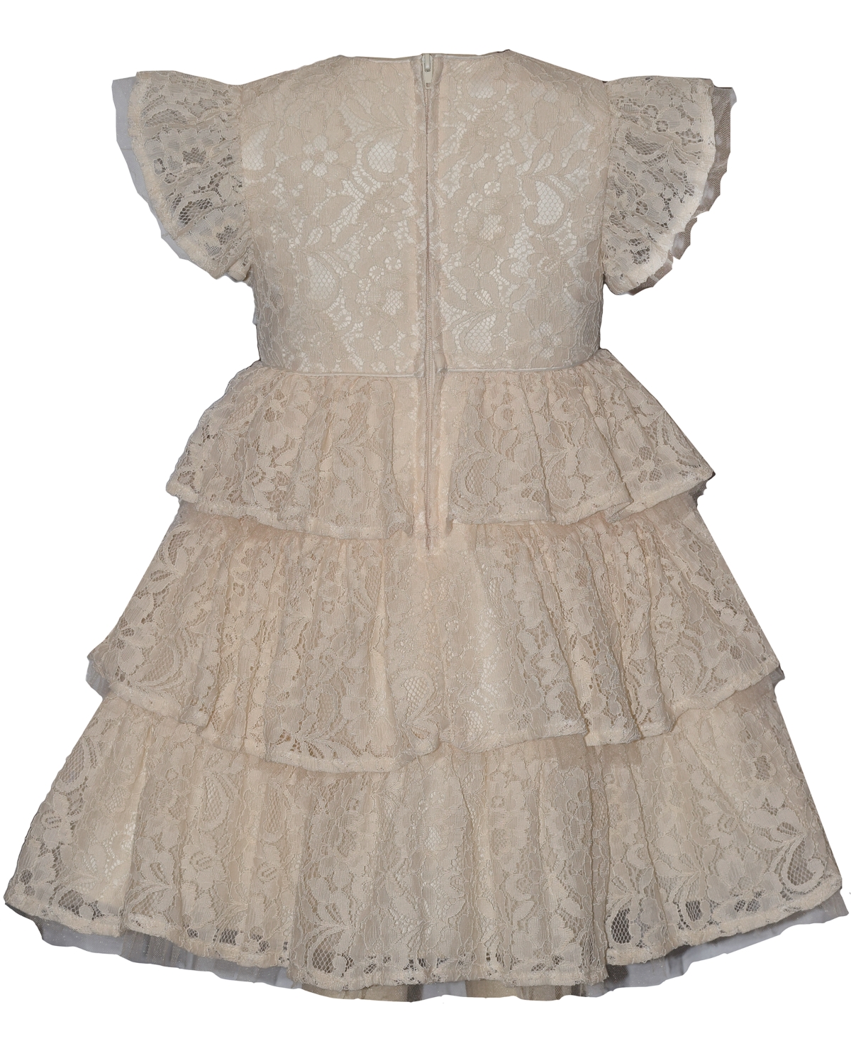 Bonnie Jean Toddler and Little Girls Tiered Lace Dress