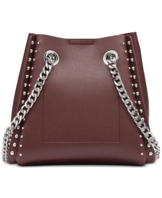Josie Small Studded Bucket Bag