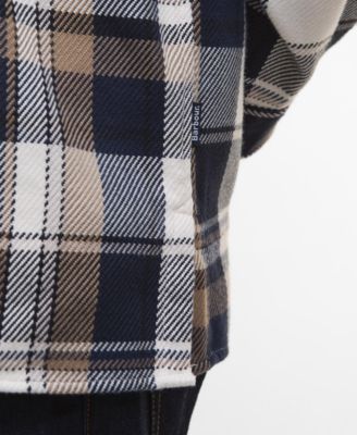 Men's Grasmoor Relaxed Fit Long Sleeve Check Button-Front Shirt