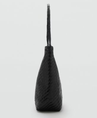 Women's Braided Leather Shoulder Bag