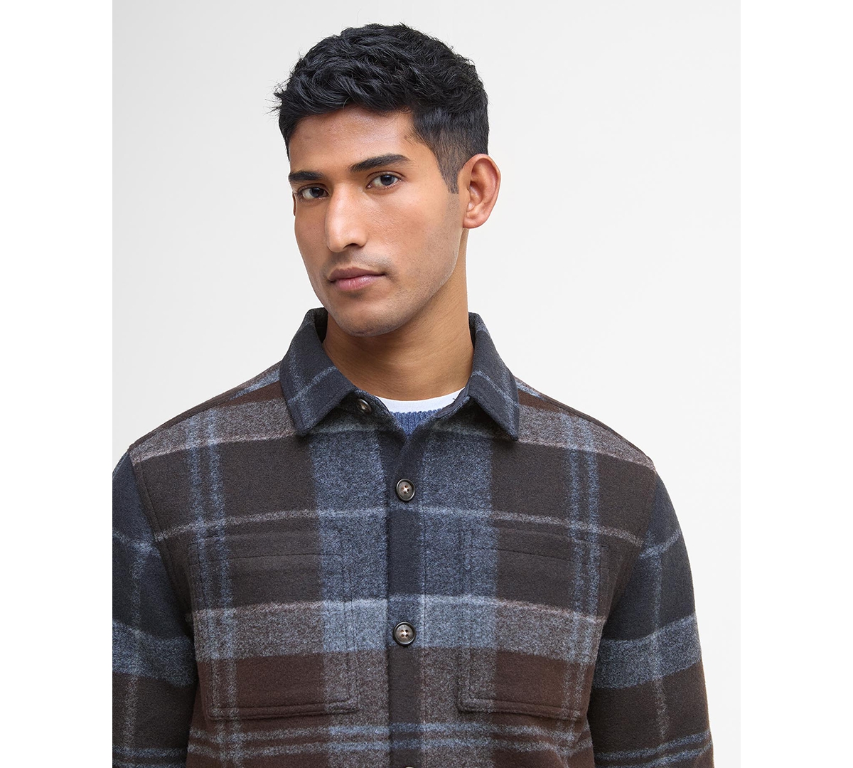 Barbour Men's Chapter Tartan Shirt Jacket