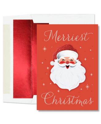 Vintage Santa Holiday Boxed Cards