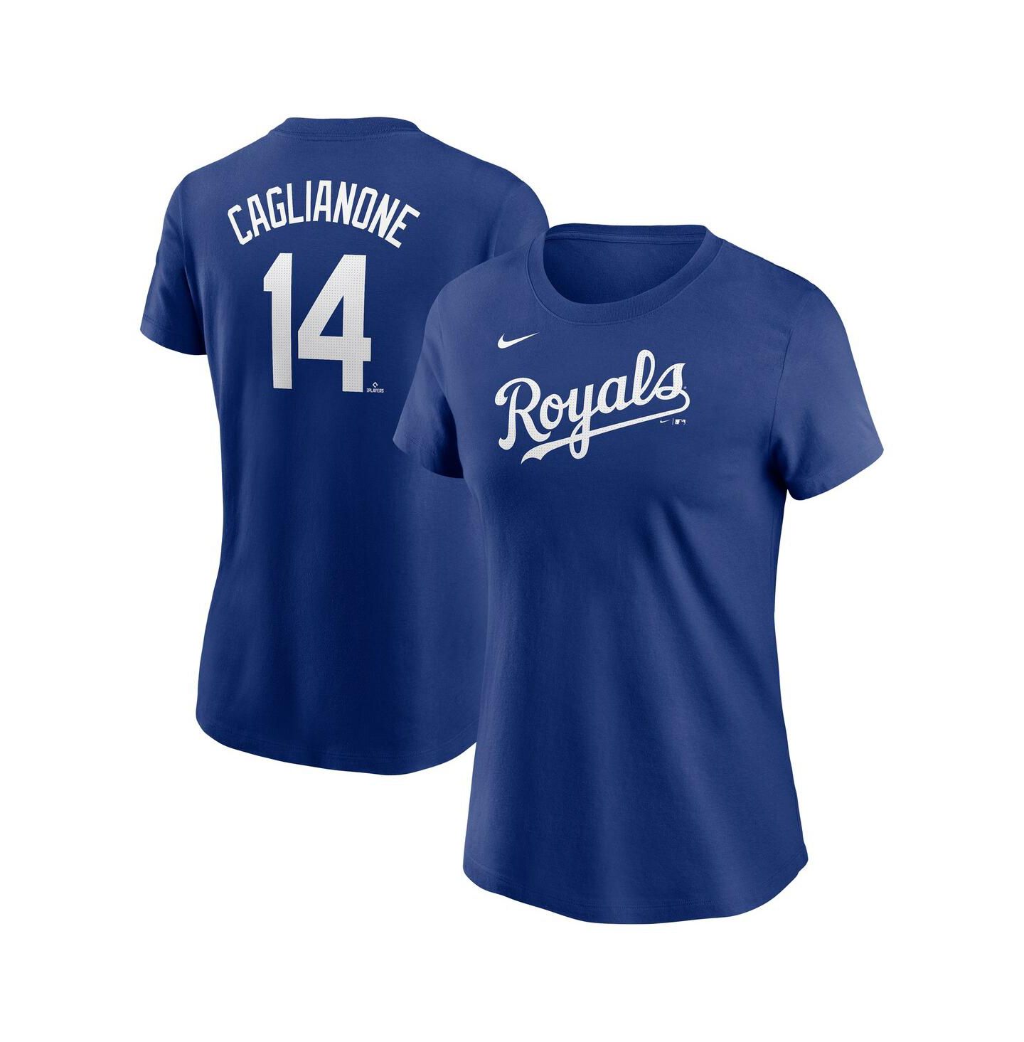 Женская футболка Nike Jac Caglianone Royal Kansas City Royals Fuse Name & Number — фото 1