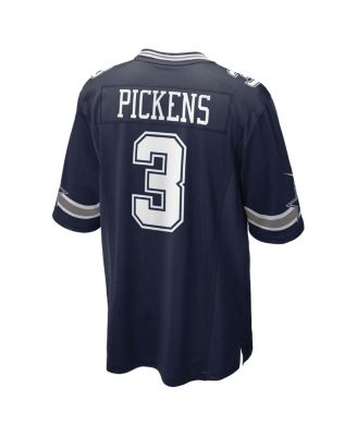 Men's George Pickens Navy Dallas Cowboys Game Jersey