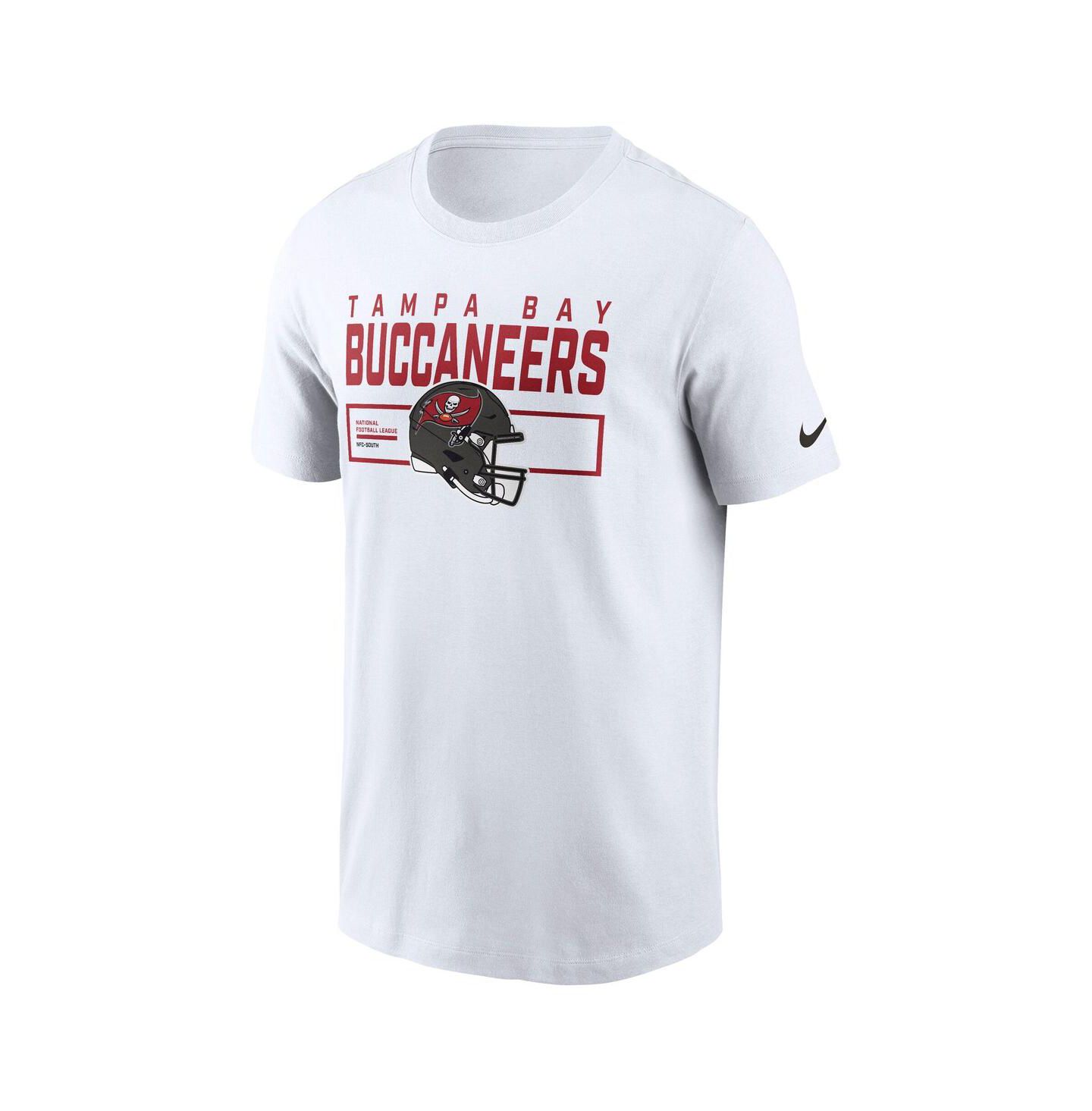 Мужская футболка Nike White Tampa Bay Buccaneers Primetime Helmet Essential — фото 3