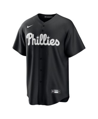 Men's Bryce Harper Black Philadelphia Phillies Lights Out Replica Player Jersey