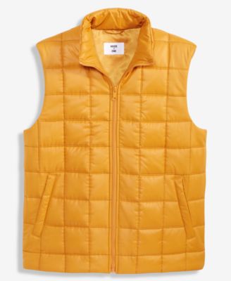 Men's Relaxed-Fit Square-Quilted Vest, Macy's Exclusive