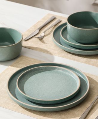 Amber 12 Pc. Dinnerware Set, Service for 4