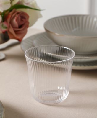 Linea 16 Pc. Dinnerware & Glassware Set, Service for 4