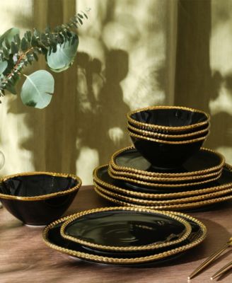 Akoya 12 Pc. Dinnerware Set, Service for 4