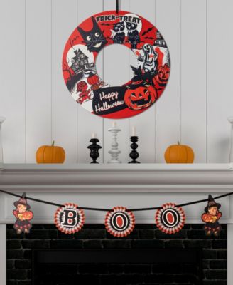 Retro Wreath and Garland Set