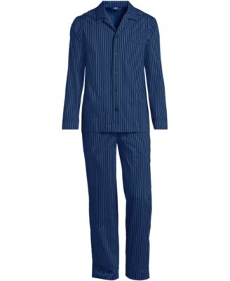 Men's Long Sleeve Temperature Regulating Woven Sleep Set